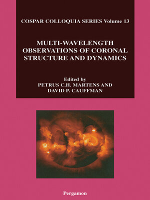 cover image of Multi-Wavelength Observations of Coronal Structure and Dynamics